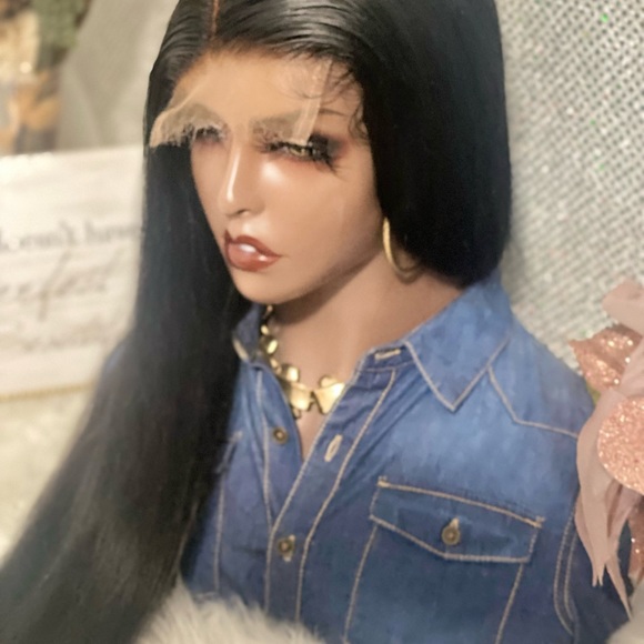 💎SOLD-OUT New 30” Lexus 100% Brazilian 4X5 HD Transparent 200% density Wig💎 - Picture 12 of 16